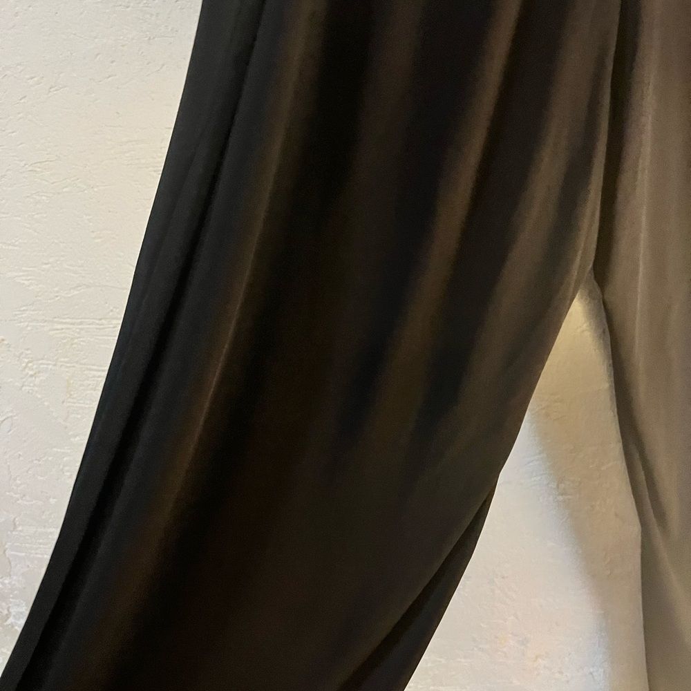 Grace Elements palazzo plus pants wide leg-crepe fabric-flowy and classic - Picture 5 of 6